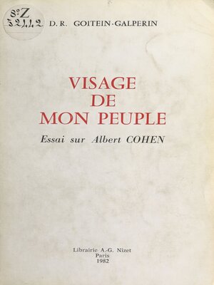 cover image of Visage de mon peuple